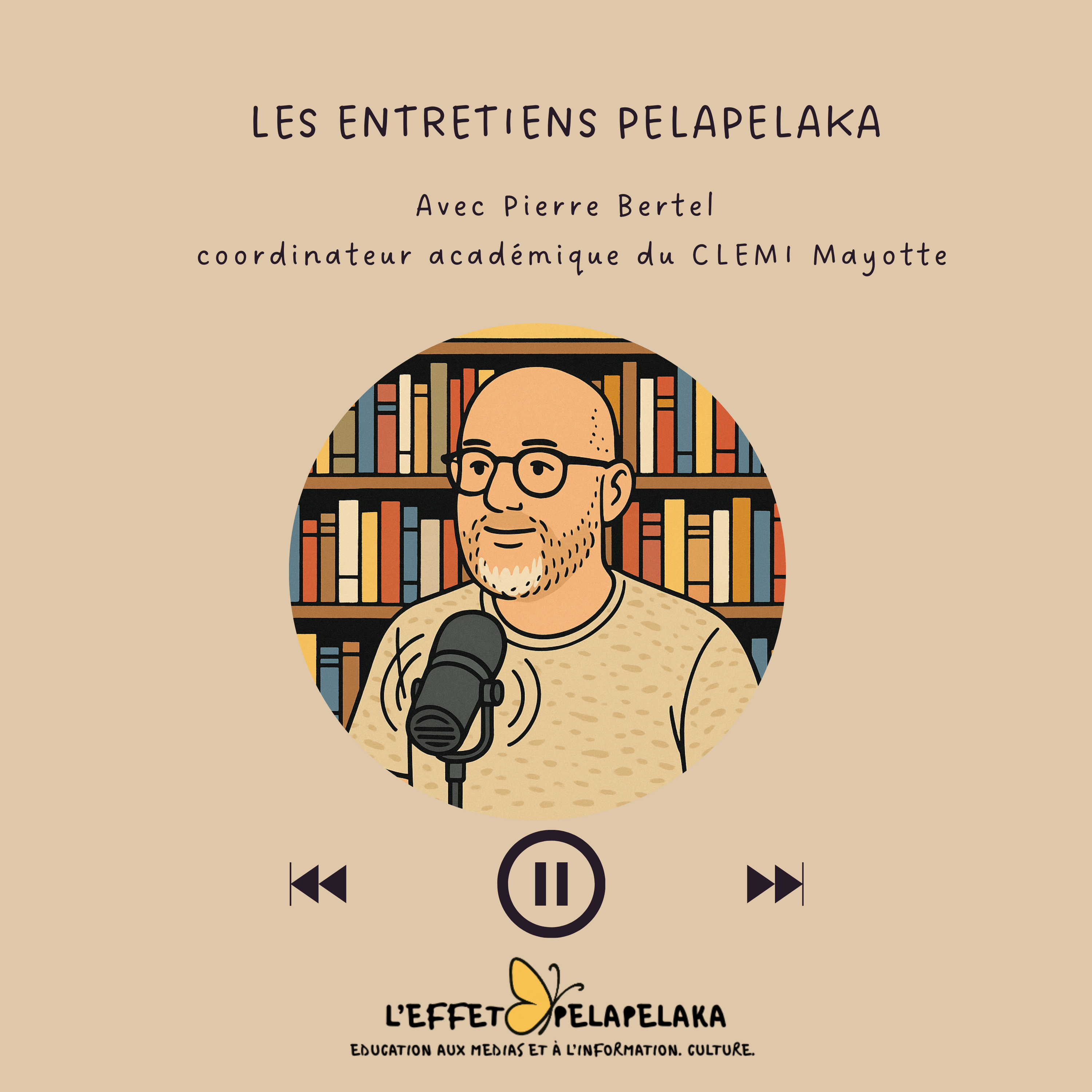 Pierre Bertel, coordinateur du CLEMI Mayotte « Sur le territoire, l'EMI est un levier essentiel pour apprendre à dialoguer »