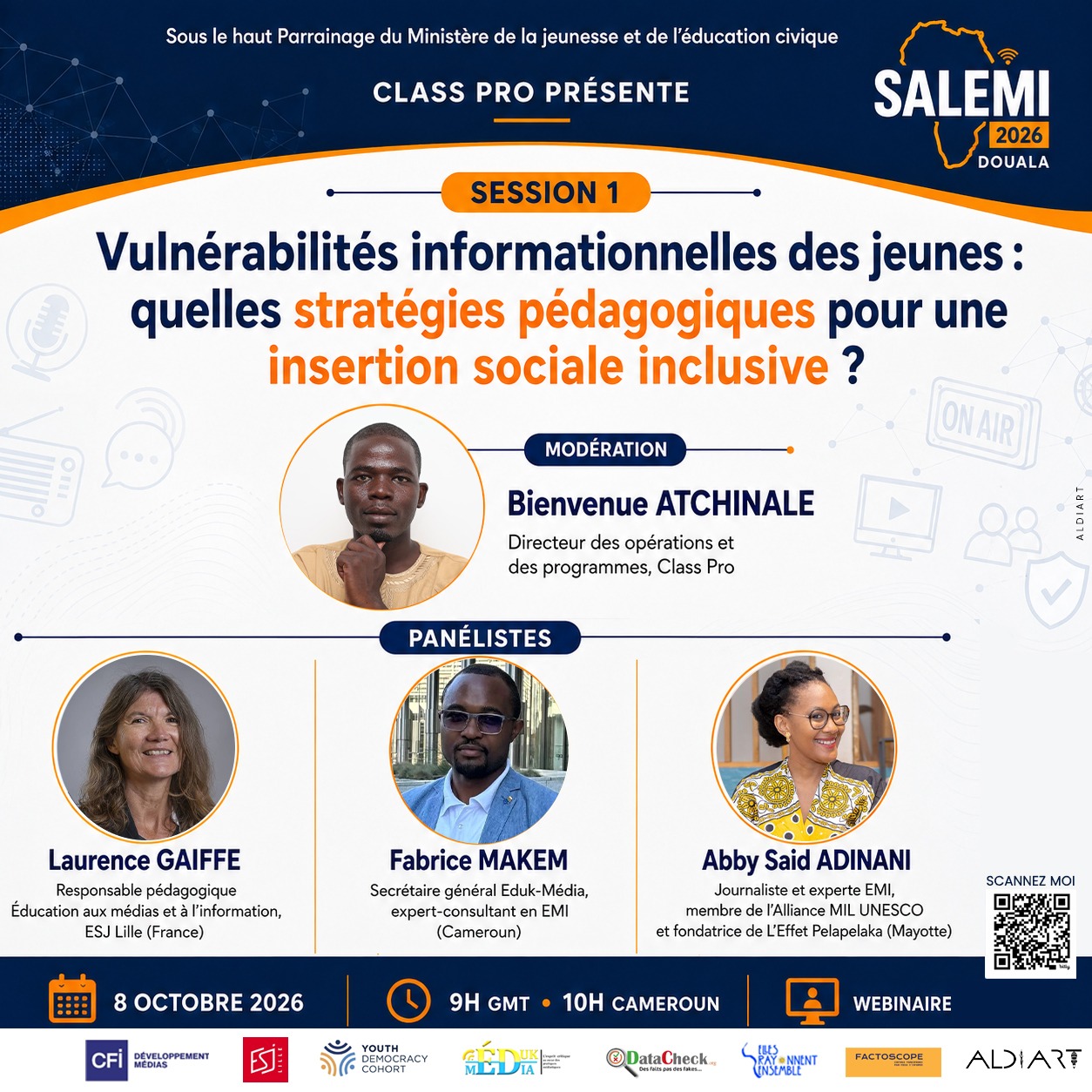Mayotte représentée au premier Salon africain de l’éducation aux médias et à l’information à Douala