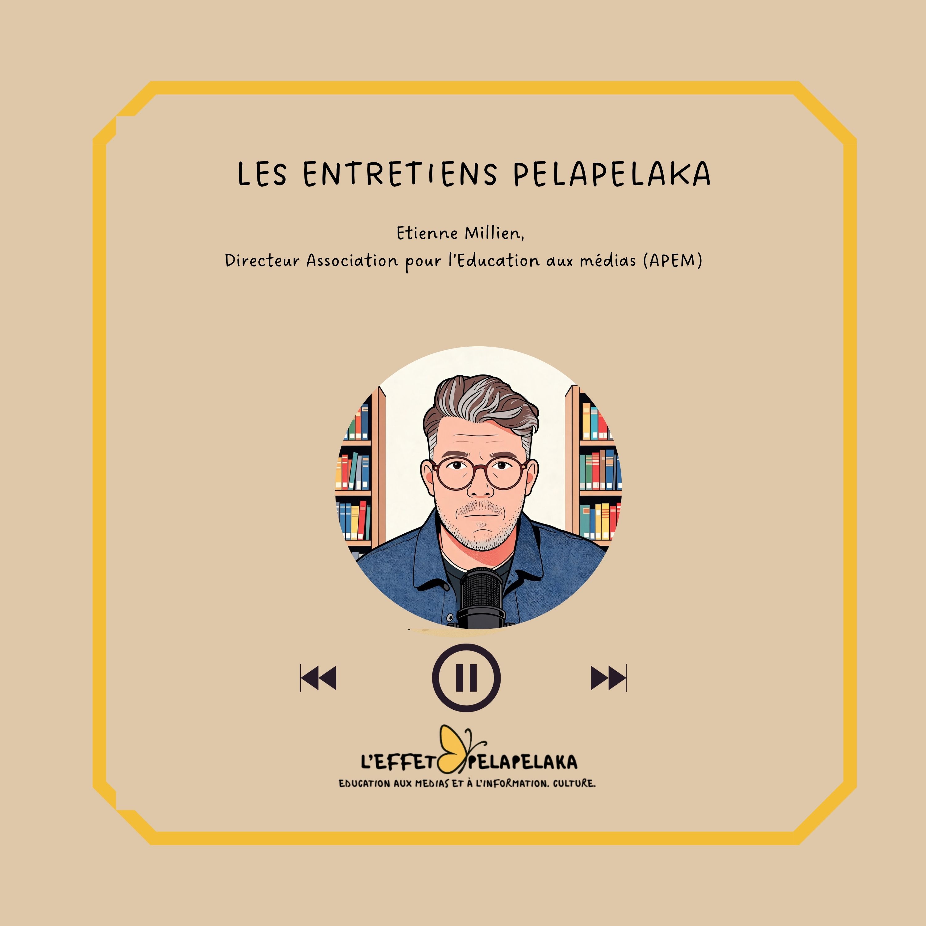 Etienne Millien, directeur Association pour l'Education aux médias (APEM) : « Ça m'inquiète un peu au fond que dans le discours public, les militaires, les policiers soient ceux qu'on entend le plus lorsqu'on parle d'information »